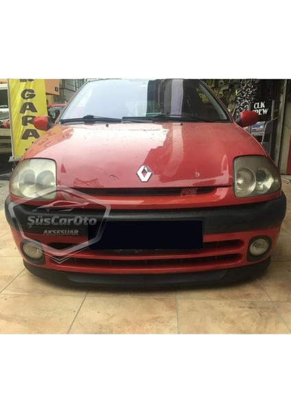 Renault Clio Symbol Hb&sedan 1998-2002 Uyumlu Üniversal Astra H Lip Esnek Ön Lip 2 Parça Tampon Altı Dil Karlık Ön Ek