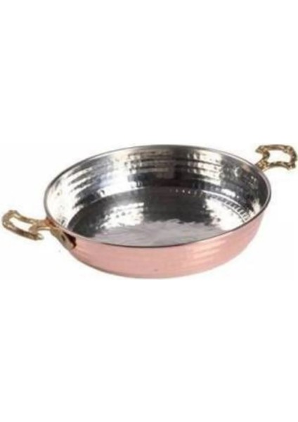 16 cm Kalın Bakır Tava