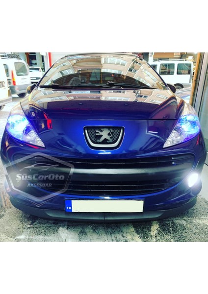 Peugeot 207 2006-2014 Uyumlu Üniversal Astra H Lip Esnek Ön Lip 2 Parça Tampon Altı Dil Karlık Ön Ek