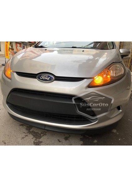 Ford Fiesta 2008-2017 Uyumlu Üniversal Astra H Lip Esnek Ön Lip 2 Parça Tampon Altı Dil Karlık Ön Ek