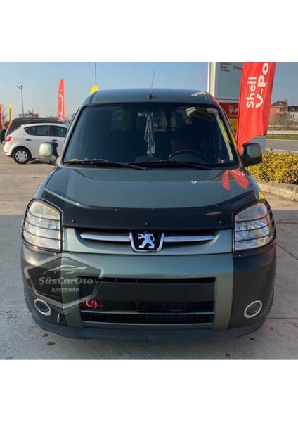 Peugeot Partner 2 2002-2008 Uyumlu Üniversal Astra H Lip Esnek Ön Lip 2 Parça Tampon Altı Dil Karlık Ön Ek