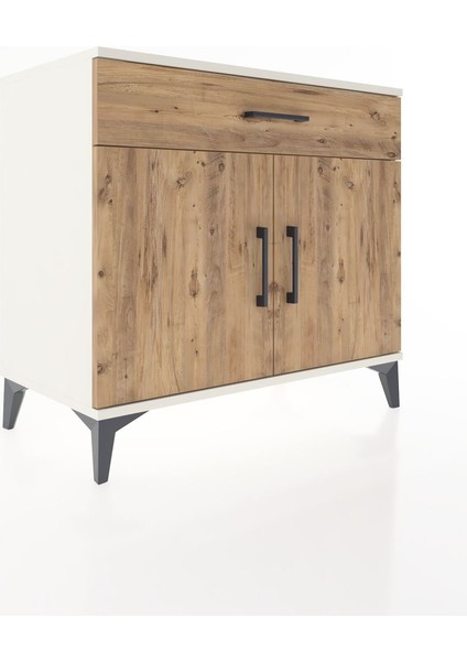 Hyperion Şifonyer Tek Çekmeceli 2 Kapaklı 88X44X80 Aytaşı-Çam fiyatları