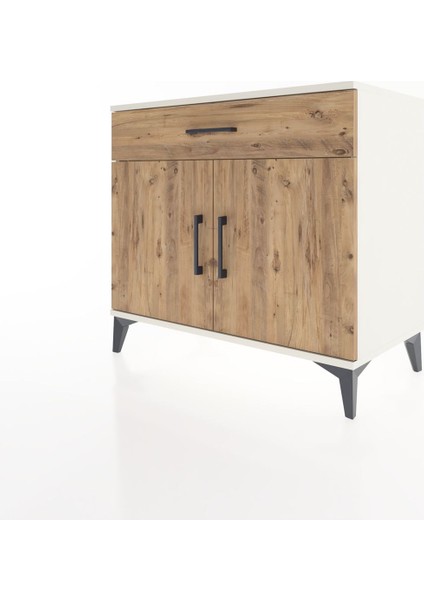 Hyperion Şifonyer Tek Çekmeceli 2 Kapaklı 88X44X80 Aytaşı-Çam modelleri