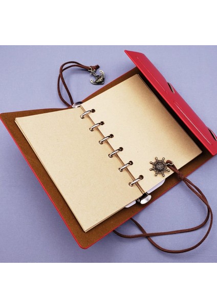 Defter Deri Küçük Boy Pusula Baskılı fiyatları