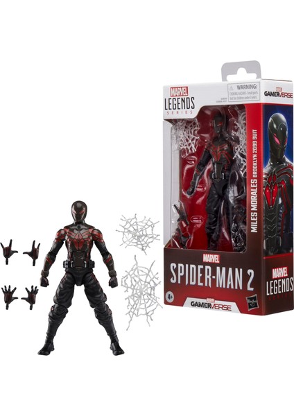Legends Gamerverse Miles Morales Brooklyn 2099 Suit (Spider-Man2 Video Game) Aksiyon Figürü
