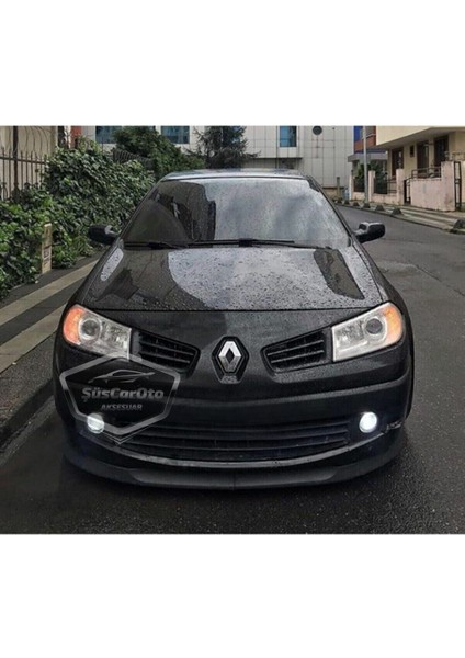Renault Megane 2 2003-2008 Uyumlu Üniversal Astra H Lip Esnek Ön Lip 2 Parça Tampon Altı Dil Karlık Ön Ek