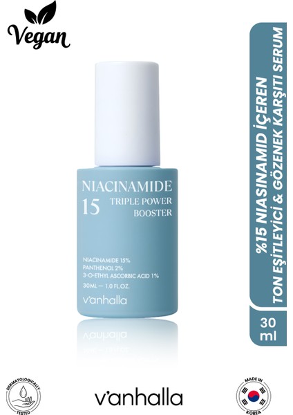 %15 Niacinamide Serum | Gözenek Sıkılaştırıcı Sebum Dengeleyici Aydınlatıcı Serum 30ML