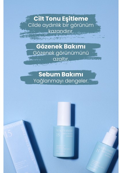 %15 Niacinamide Serum | Gözenek Sıkılaştırıcı Sebum Dengeleyici Aydınlatıcı Serum 30ML modelleri