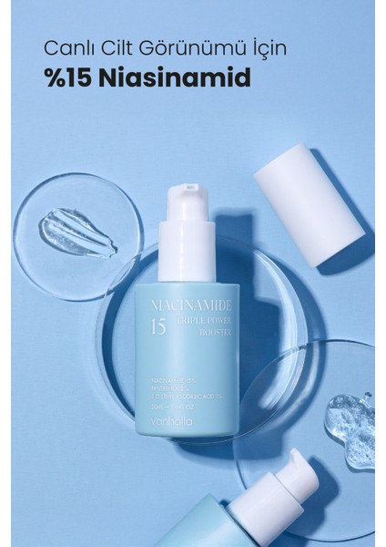 %15 Niacinamide Serum | Gözenek Sıkılaştırıcı Sebum Dengeleyici Aydınlatıcı Serum 30ML indirimleri