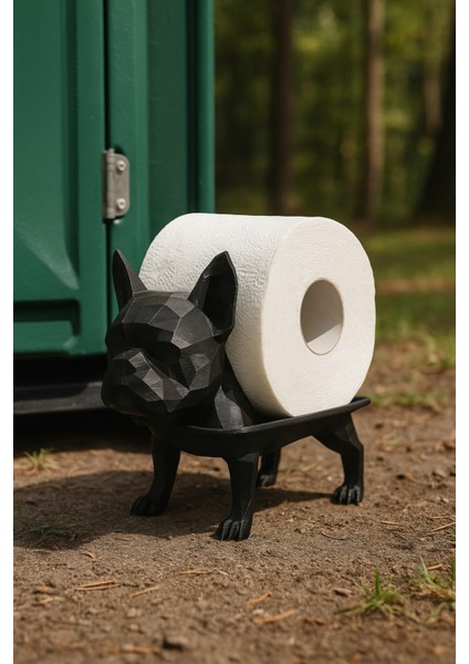 Dekoratif Tuvalet Kağıdı Pratik Ev Dekorasyon Buldog Tuvalet Tasarım