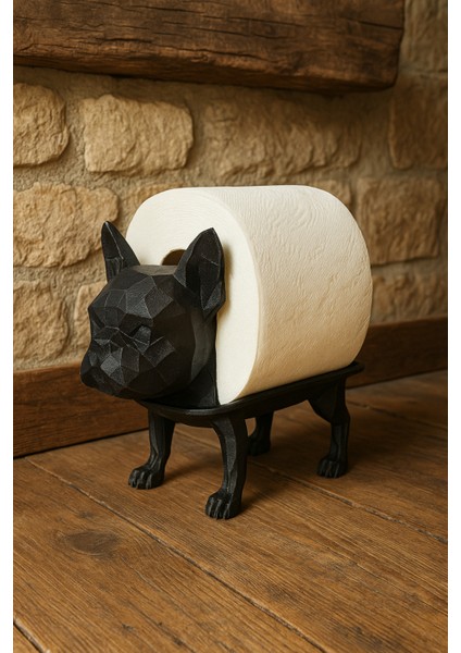 Dekoratif Tuvalet Kağıdı Pratik Ev Dekorasyon Buldog Tuvalet Tasarım modelleri