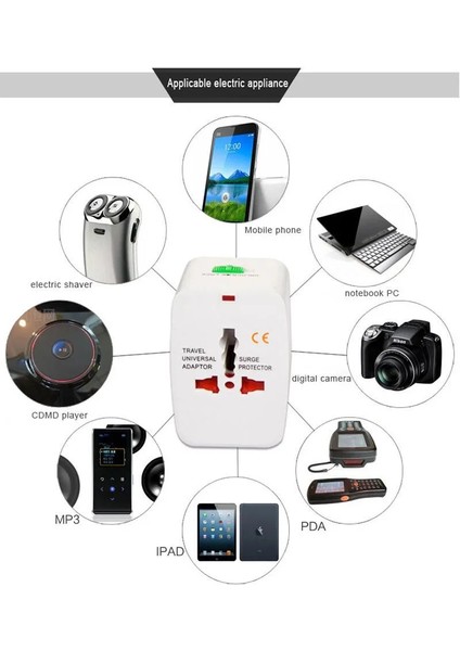 Global Travel Socket Universal Priz Çevirici Adaptör fiyatları