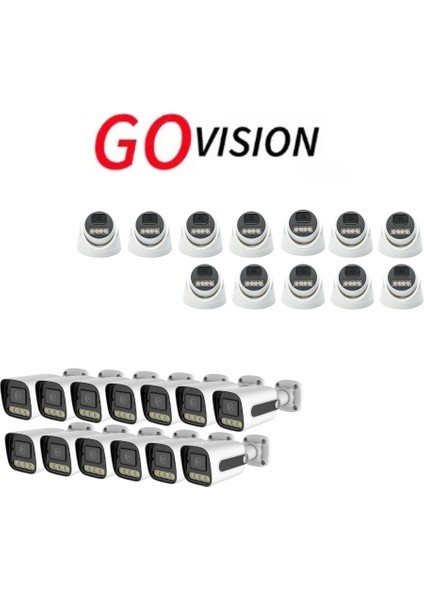 25 Adet 4mp 4K Ultra Ip Kamera