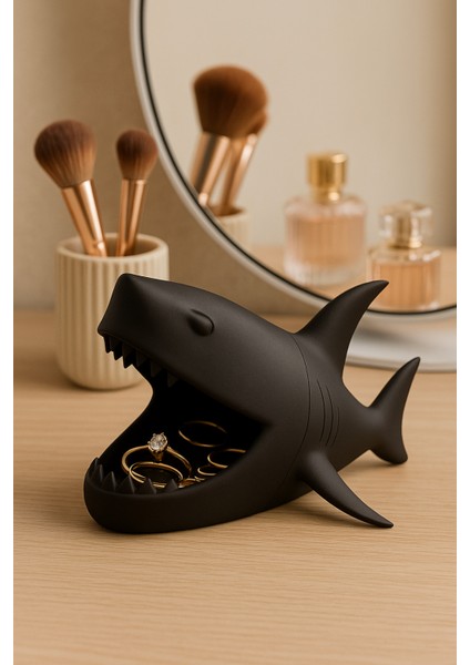 Köpekbalığı Organizer ve Sunumluk Takı, Kahve Kapsülü, Lokumluk, Masa Üstü Düzenleyici fiyatları