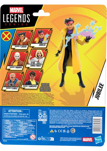 Legends X-Men '97 Jubilee Aksiyon Figürü