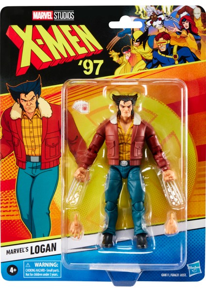 Legends X-Men '97 Marvel's Logan Aksiyon Figürü