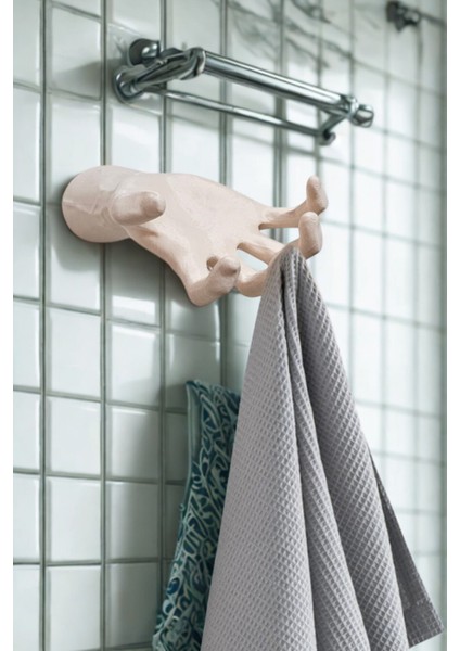 El Şeklinde Dekoratif Askı Havlu Anahtar Çok Amaçlı modelleri