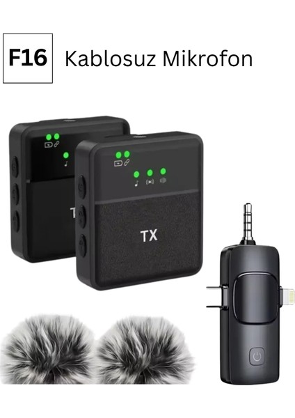 Kablosuz Mikrofon Set