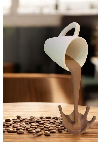 Dekoratif Dökülen Kahve Figürü, Sıcak Çikolata Figür, Içecek Köşesi Biblosu fiyatları