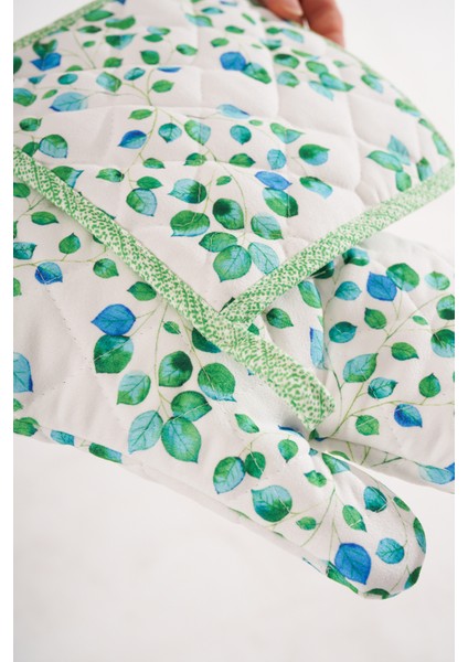 Çiçek Desenli Eldiven Tutaç modelleri