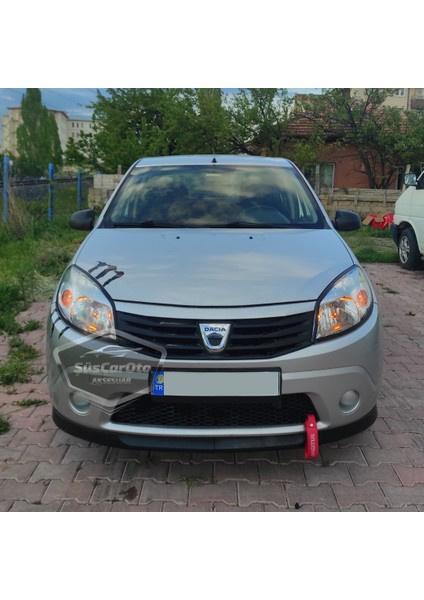 Dacia Sandero Mk2 Mk2.5 2009-2020 Uyumlu Üniversal Astra H Lip Esnek Ön Lip 2 Parça Tampon Altı Dil Karlık Ön Ek