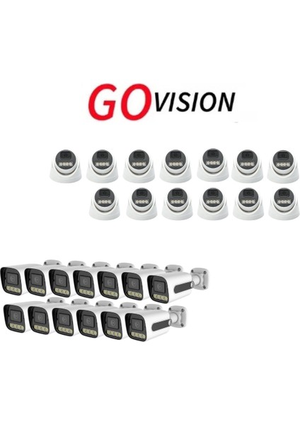 26 Adet 4mp 4K Ultra Ip Kamera