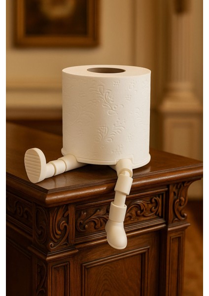 Pratik Dekoratif Tasarım Tuvalet Kağıdı Tutucu Çap 10 x 11 cm fiyatları