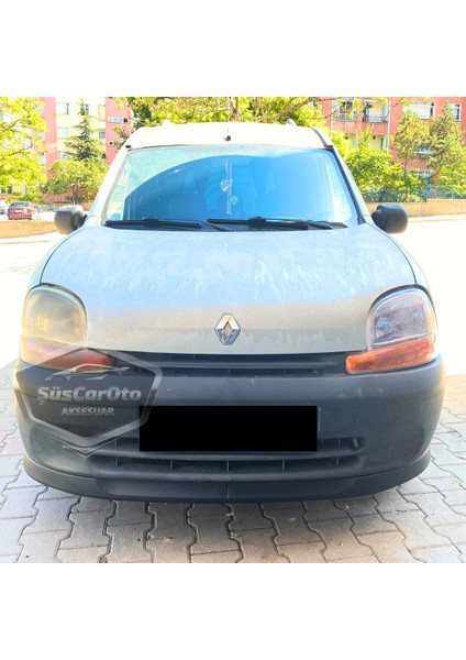 Renault Kangoo 1 1998-2007 Uyumlu Üniversal Astra H Lip Esnek Ön Lip 2 Parça Tampon Altı Dil Karlık Ön Ek