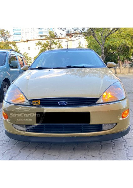 Ford Focus 1 Hb&sedan 1998-2004 Uyumlu Üniversal Astra H Lip Esnek Ön Lip 2 Parça Tampon Altı Dil Karlık Ön Ek