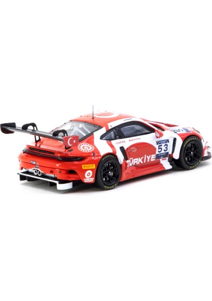 Works x Diecast Turkey Porsche 911 Gt3 R / Fıa Motorsport Games Gt Sprint 2024 Winner / Ayhancan Güven (Exclusive) modelleri