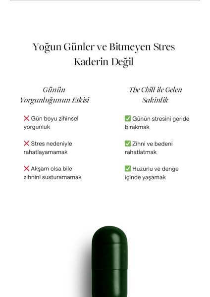 TheChill Rhodiola, Passiflora, Melisa, Mayıs Papatyası, Vitamin B6 ve Vitamin B12 İçeren Takviye Edici Gıda (Calm&Balance) fırsatları