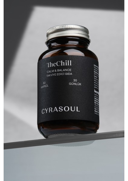 TheChill Rhodiola, Passiflora, Melisa, Mayıs Papatyası, Vitamin B6 ve Vitamin B12 İçeren Takviye Edici Gıda (Calm&Balance) indirimleri