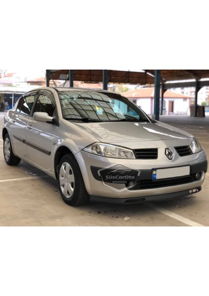 Renault Megane 2 2003-2008 Uyumlu Üniversal Laguna Lip Esnek Ön Lip 2 Parça Tampon Altı Dil Karlık Ön Ek fırsatları