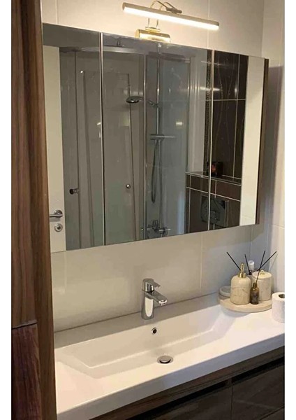 Gold Kasa Beyaz Işık Banyo Duvar Ayna Tablo Aydınlatması Flüt Aplik Kuğu Aplik LED Aplik Elektrikli fiyatları