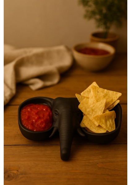 Siyah Fildişi Figürlü Sunumluk Banyo Sabunluk, Kahvaltı Tabağı, Takı Organizeri, Mumluk 15 x 15 cm fiyatları