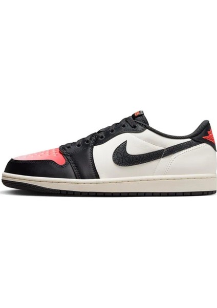 Air Jordan 1 Retro Low Og Psg Leather Unisex Sneaker Hakiki Deri Unisex Günlük Spor Ayakkabı Siyah Beyaz fiyatları