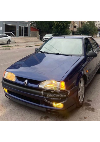 Renault 19 Europa 1994-2001 Uyumlu Üniversal Laguna Lip Esnek Ön Lip 2 Parça Tampon Altı Dil Karlık Ön Ek modelleri