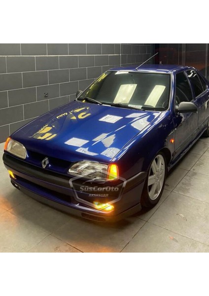 Renault 19 Europa 1994-2001 Uyumlu Üniversal Laguna Lip Esnek Ön Lip 2 Parça Tampon Altı Dil Karlık Ön Ek fırsatları