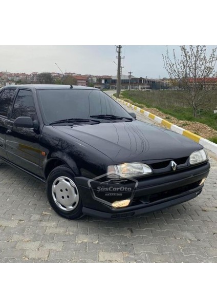 Renault 19 Europa 1994-2001 Uyumlu Üniversal Laguna Lip Esnek Ön Lip 2 Parça Tampon Altı Dil Karlık Ön Ek