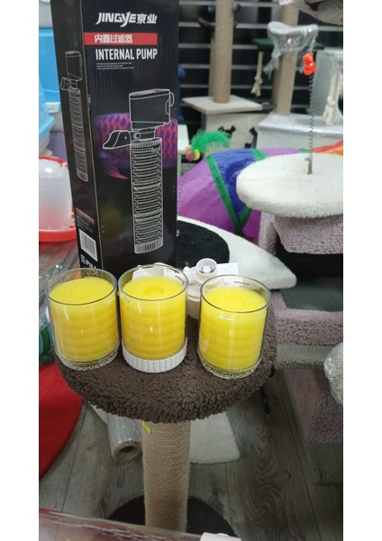 Jıngye 8400F Akvaryum Iç Fitre 3 Fitre Karbon Seramik Halka Hediye