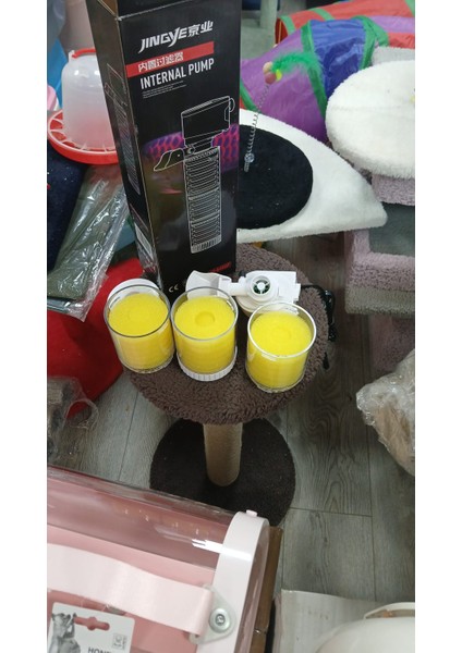 Jıngye 8400F Akvaryum Iç Fitre 3 Fitre Karbon Seramik Halka Hediye indirimleri