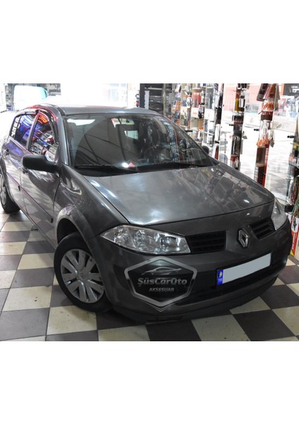 Renault Megane 2 2003-2008 Uyumlu Üniversal Laguna Lip Esnek Ön Lip 2 Parça Tampon Altı Dil Karlık Ön Ek