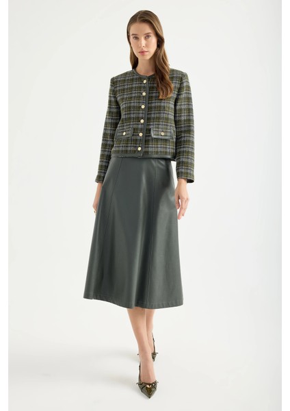 A Kesim Suni Deri Etek fiyatları