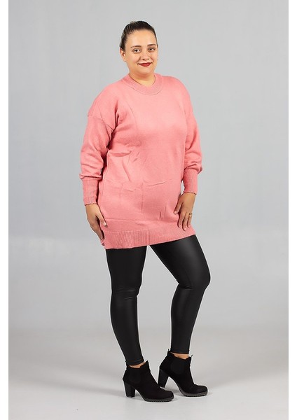 Geniş Kalıp! Yumoş Triko Kazak Büyük Beden Kadın Şıklığı fırsatları