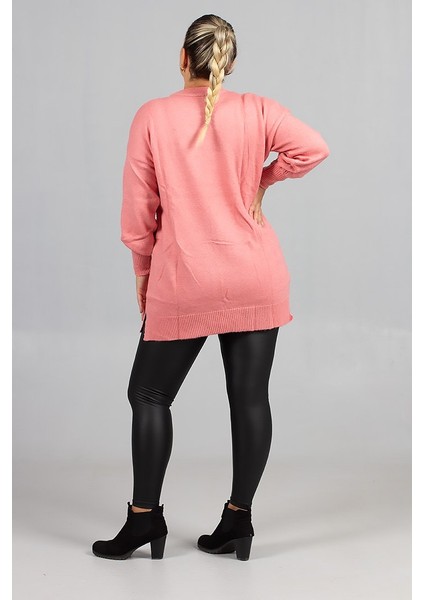 Geniş Kalıp! Yumoş Triko Kazak Büyük Beden Kadın Şıklığı indirimleri