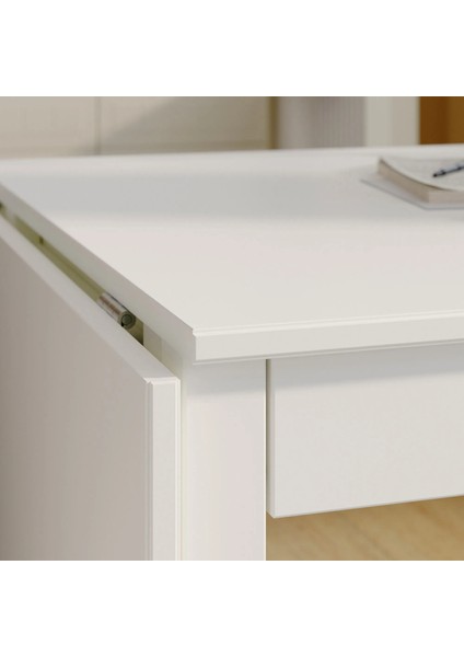 Nasınge Katlanır Mutfak Masası Beyaz 2 4 Kişilik 48 / 104 / 159 x 85 cm indirimleri