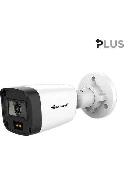 Nif Bilişim VG-535AD-BF 5mp 3.6mm Sabit Lens H.265+ Dahili Sesli Dual Light Renkli Ir Bullet Ip Kamera