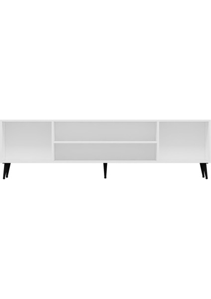 Plus Tv Ünitesi Cam Kapak Beyaz/beyaz indirimleri