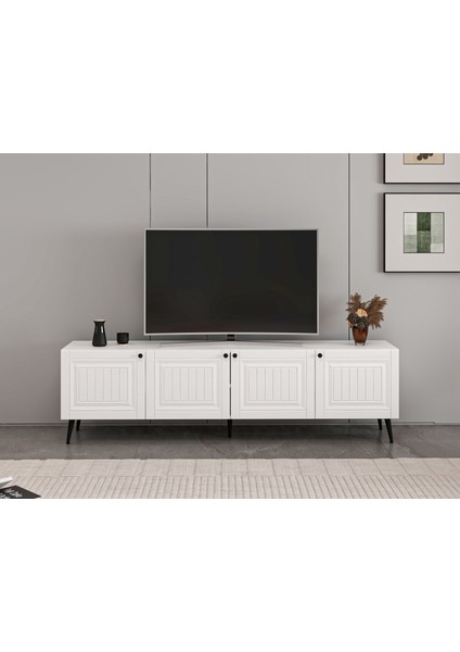 Ilkbahar Tv Ünitesi Beyaz/beyaz