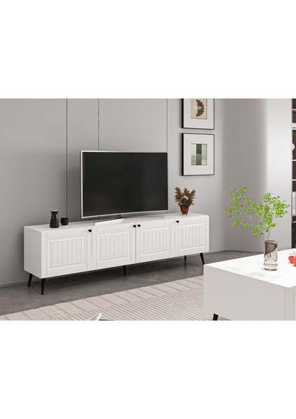 Ilkbahar Tv Ünitesi Beyaz/beyaz modelleri